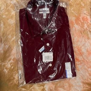 Croft & Barrow burgundy dress shirt